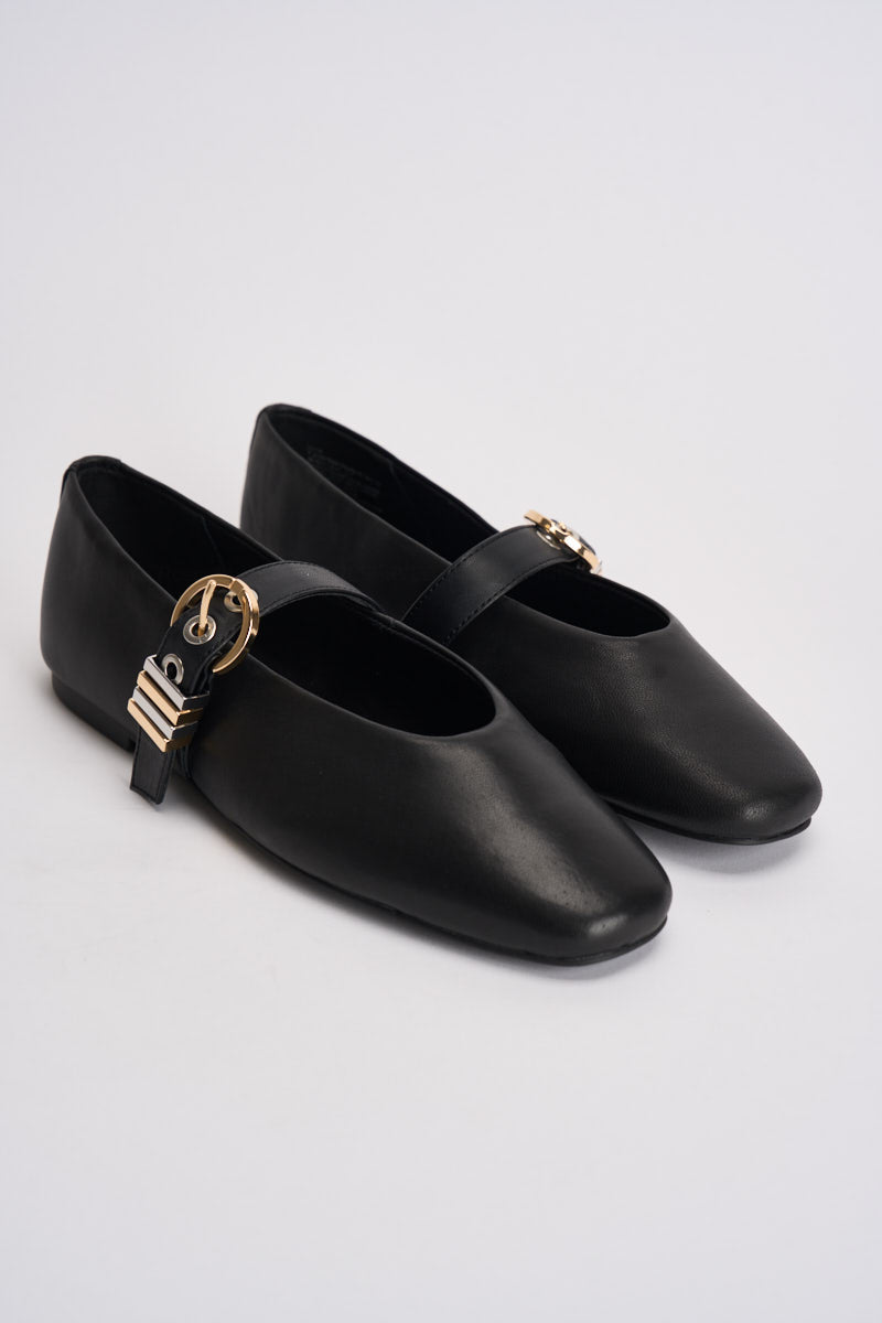 Ballerina donna in pelle nera LUCIA 17 STEVE MADDEN 