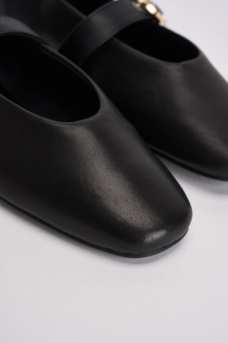 Ballerina donna in pelle nera LUCIA 17 STEVE MADDEN 