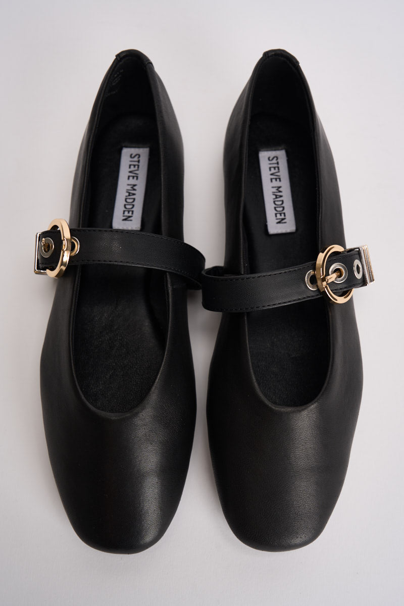 Ballerina donna in pelle nera LUCIA 17 STEVE MADDEN 