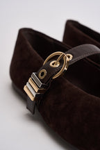 Ballerina donna Lucia in suede marrone LUCIA 205 STEVE MADDEN 