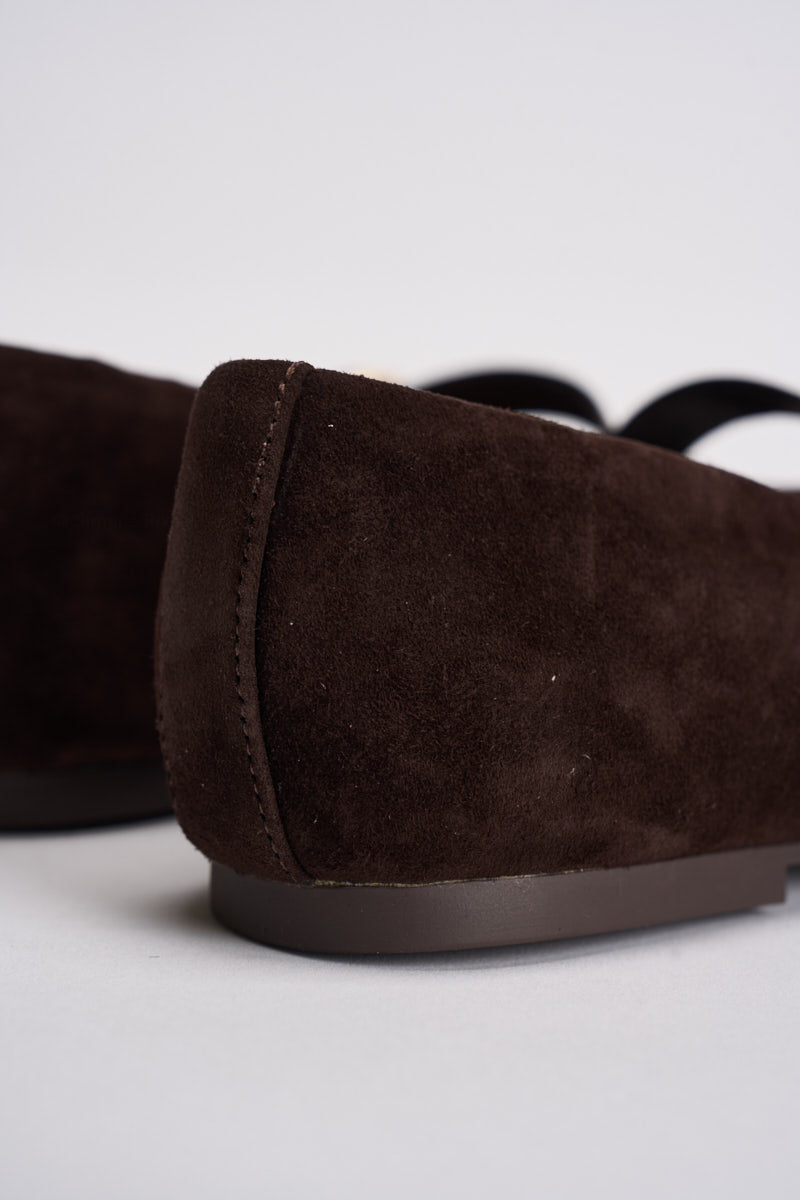 Ballerina donna Lucia in suede marrone LUCIA 205 STEVE MADDEN 