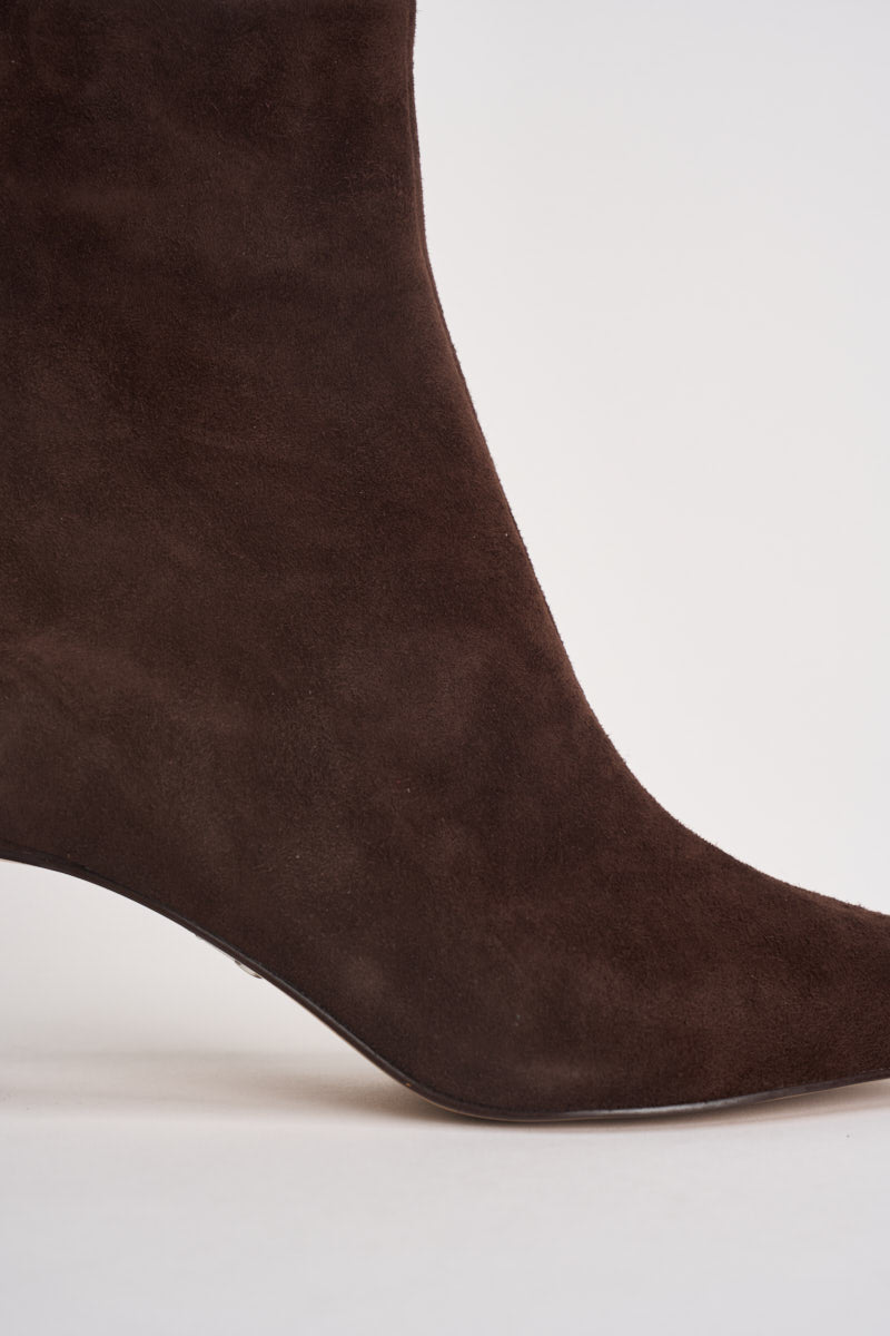 Stivaletto donna con tacco Lulah marrone LULAH GCS STEVE MADDEN 