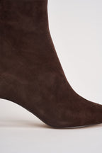 Stivaletto donna con tacco Lulah marrone LULAH GCS STEVE MADDEN 
