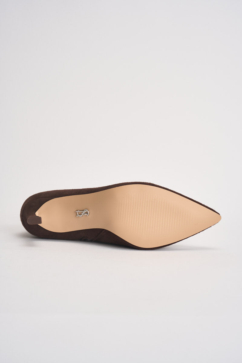 Stivaletto donna con tacco Lulah marrone LULAH GCS STEVE MADDEN 