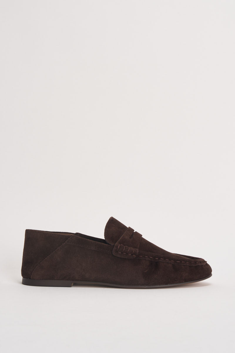 Mocassini donna Roger in suede cioccolato ROGER 880 STEVE MADDEN 
