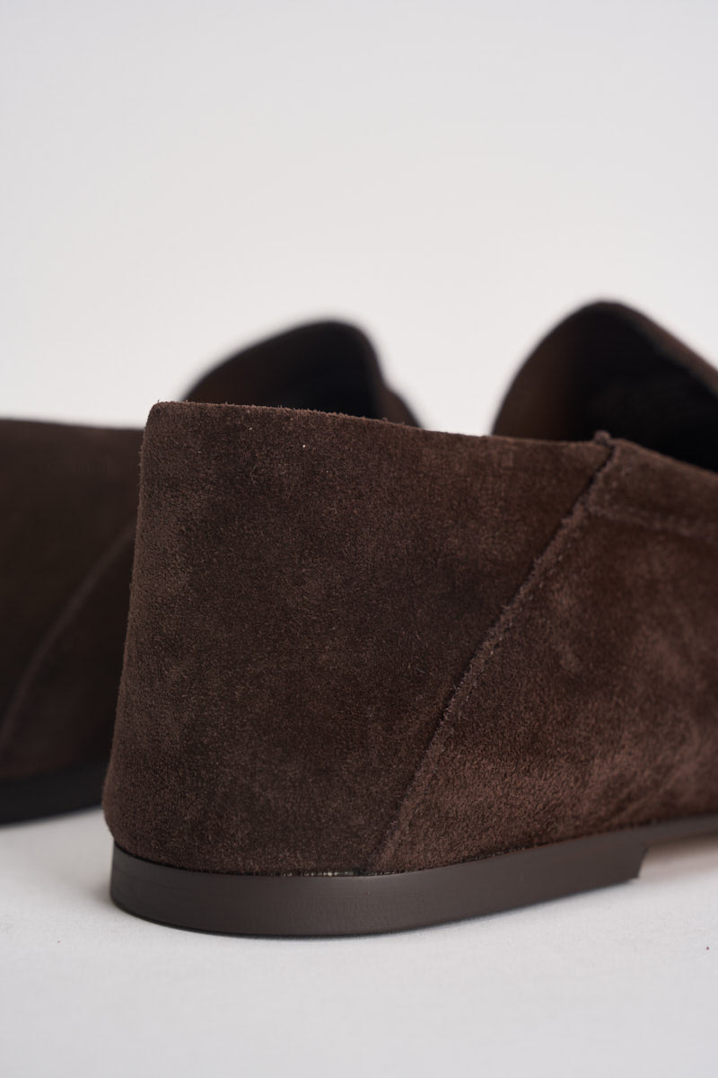 Mocassini donna Roger in suede cioccolato ROGER 880 STEVE MADDEN 