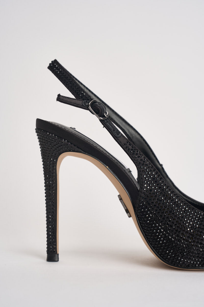 Décolleté donna Tremble con strass nera TREMBLE 1 STEVE MADDEN 