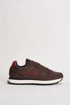 Sneakers uomo in suede e tessuto marrone CPZ46101 08 SUN68 