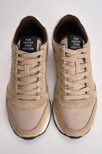 Sneakers uomo in suede e tessuto beige CPZ46101 77 SUN68 