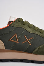 Sneakers uomo in suede verde CPZ46108 74 SUN68 
