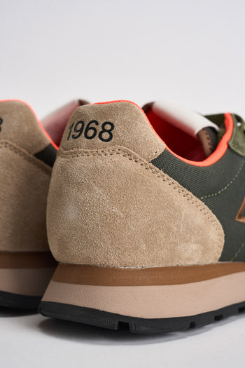 Sneakers uomo in suede verde - 8