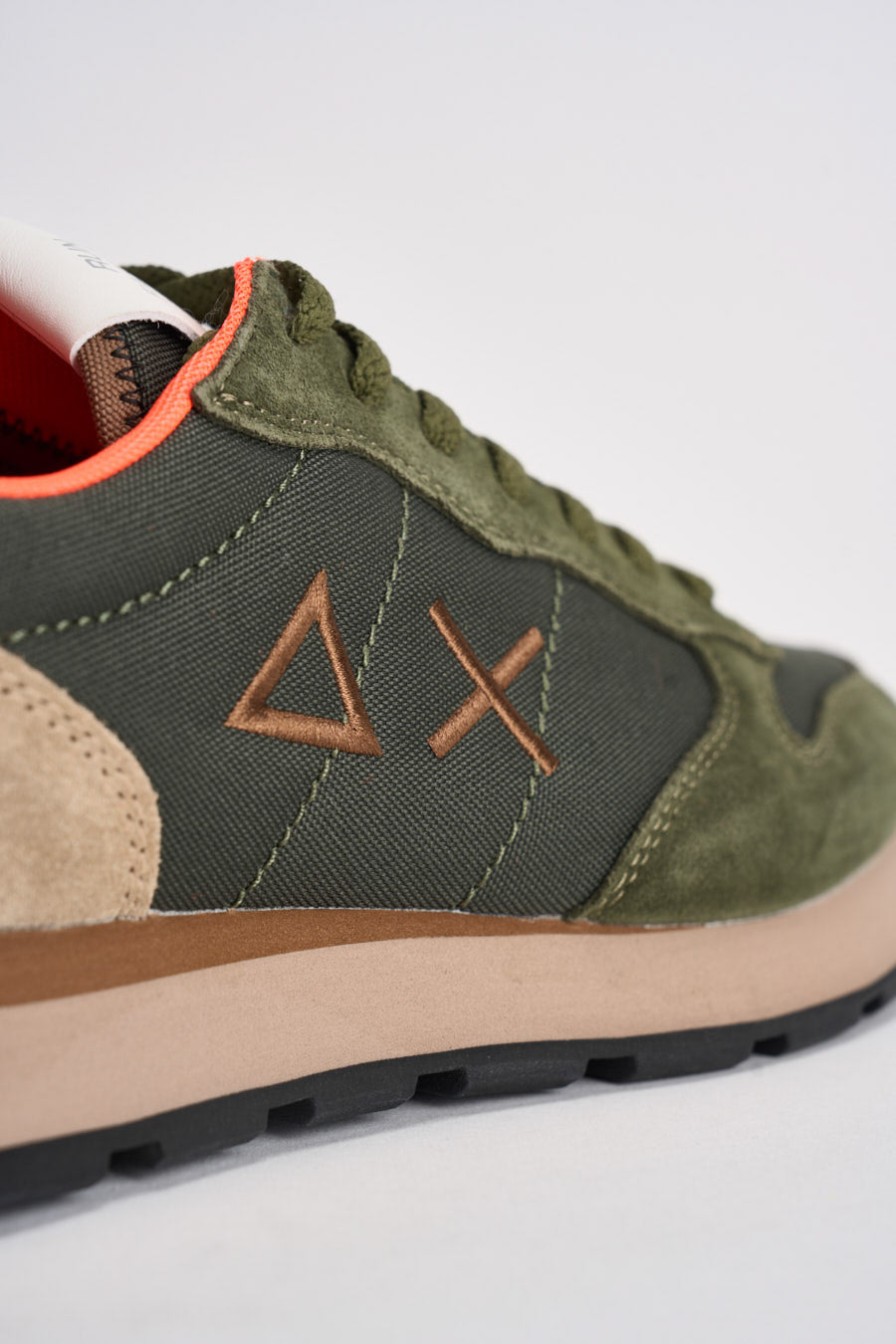 Sneakers uomo in suede verde CPZ46108 74 SUN68 