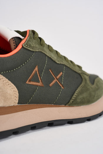 Sneakers uomo in suede verde - 9