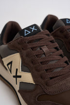 Sneakers uomo in suede marrone CPZ46122 08 SUN68 