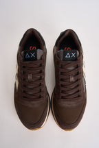 Sneakers uomo in suede marrone CPZ46122 08 SUN68 