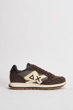 Sneakers uomo in suede marrone CPZ46122 08 SUN68 