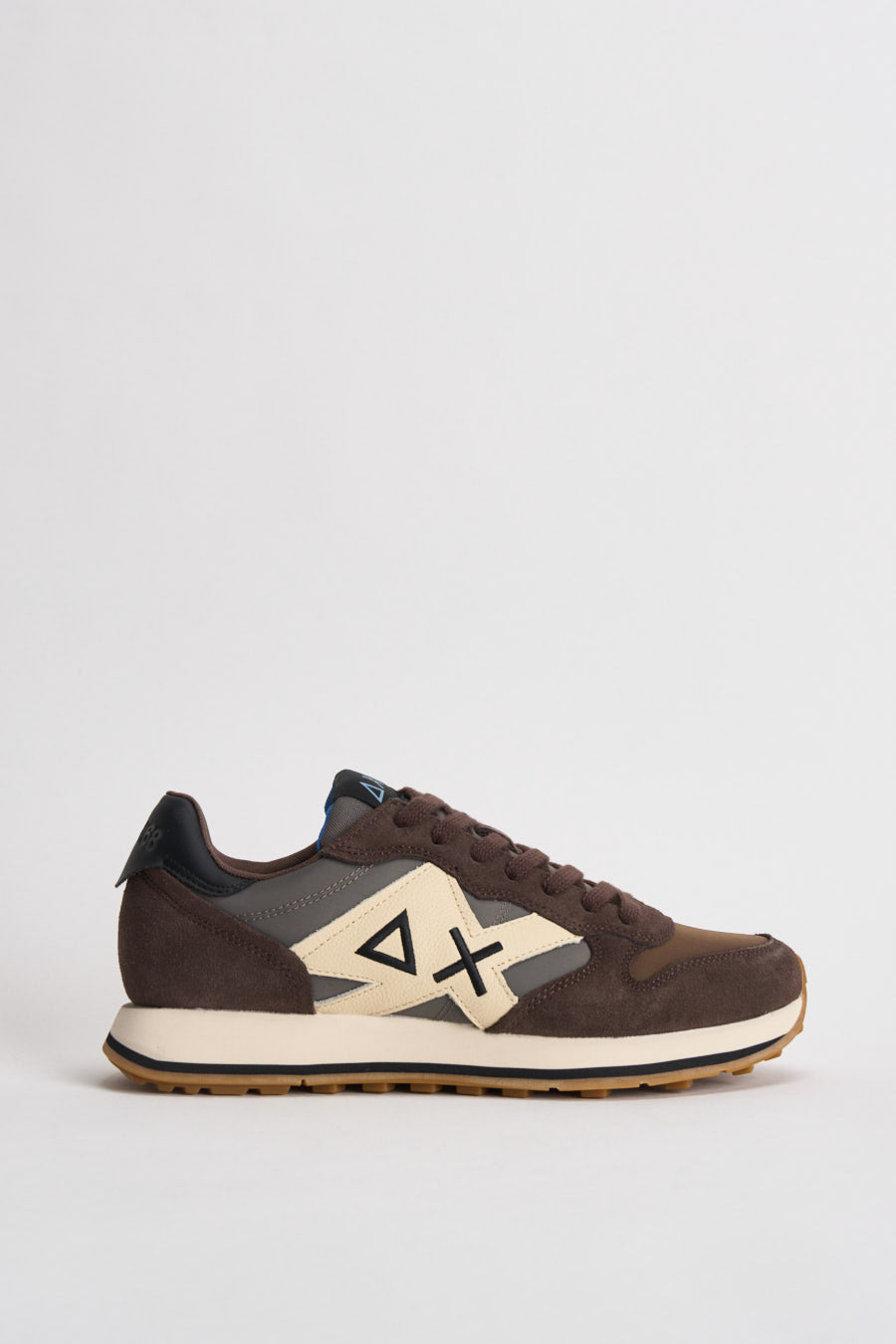 Sneakers uomo in suede marrone CPZ46122 08 SUN68 