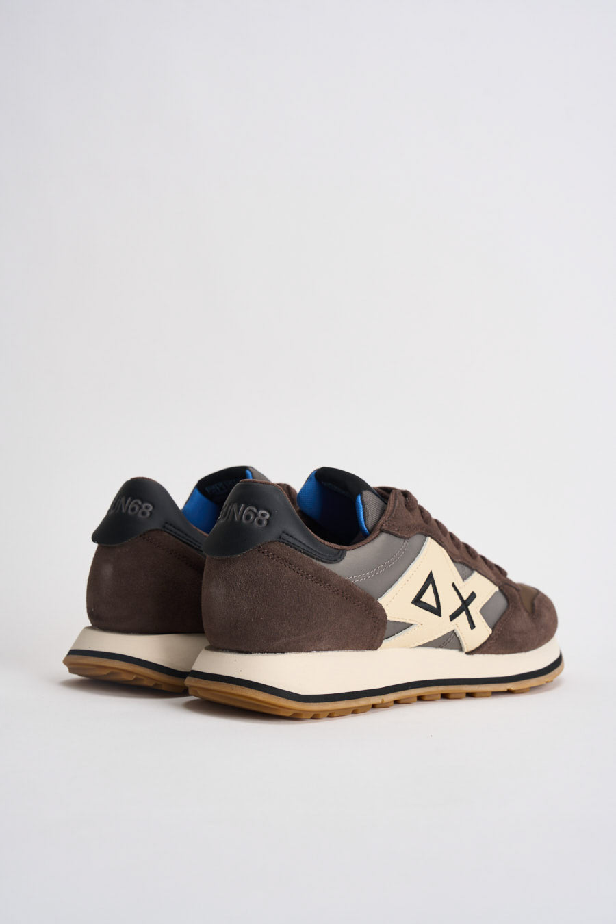 Sneakers uomo in suede marrone CPZ46122 08 SUN68 