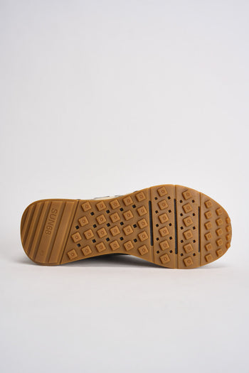 Sneakers uomo in suede marrone - 10