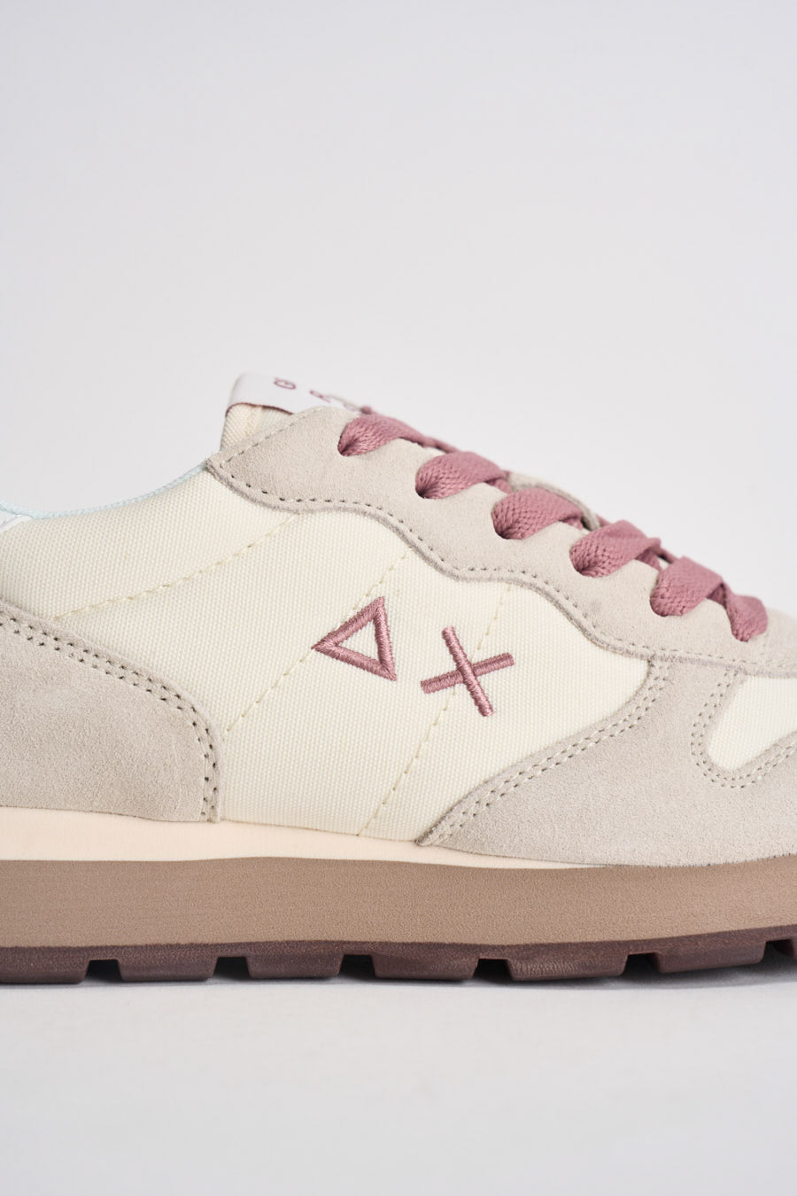 Sneakers donna in suede panna CPZ46201 31 SUN68 