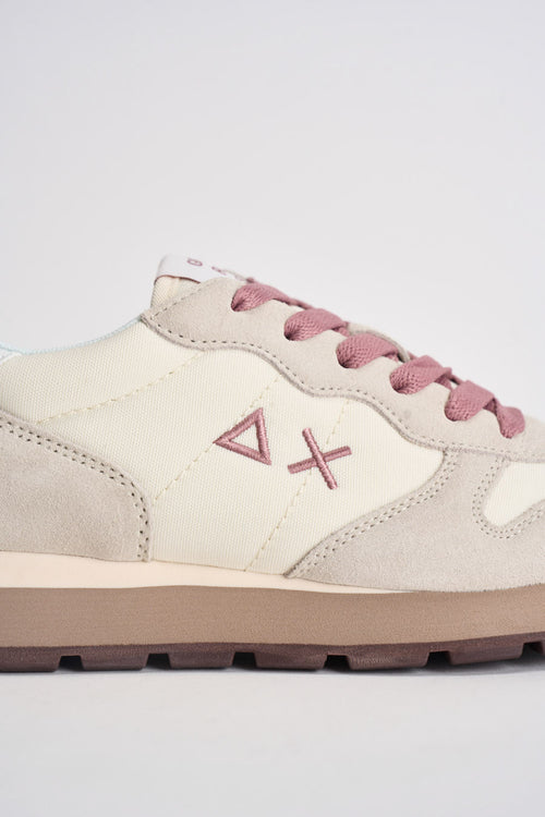 Sneakers donna in suede panna - 2