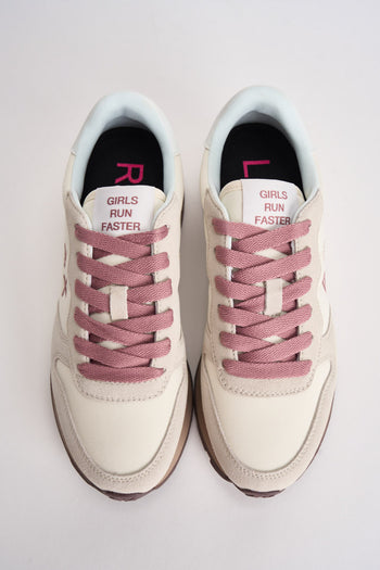 Sneakers donna in suede panna - 6