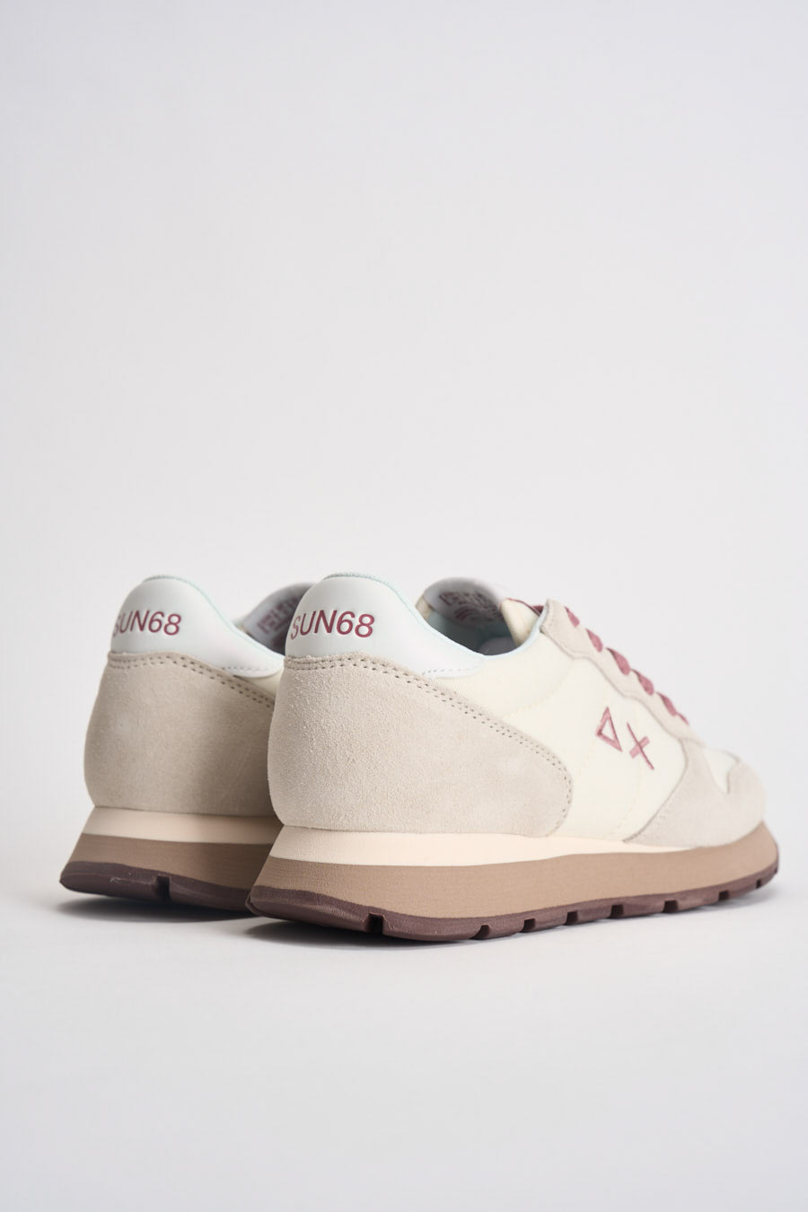 Sneakers donna in suede panna CPZ46201 31 SUN68 