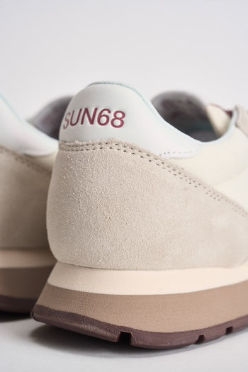 Sneakers donna in suede panna - 8