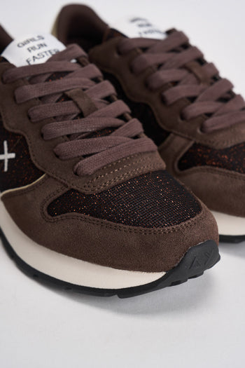 Sneakers donna marroni - 4