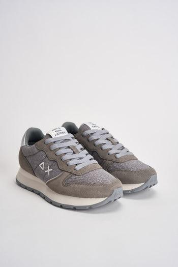 Sneakers donna grigio chiaro - 3