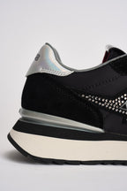 Sneakers donna con strass nere CPZ46223 11 SUN68 