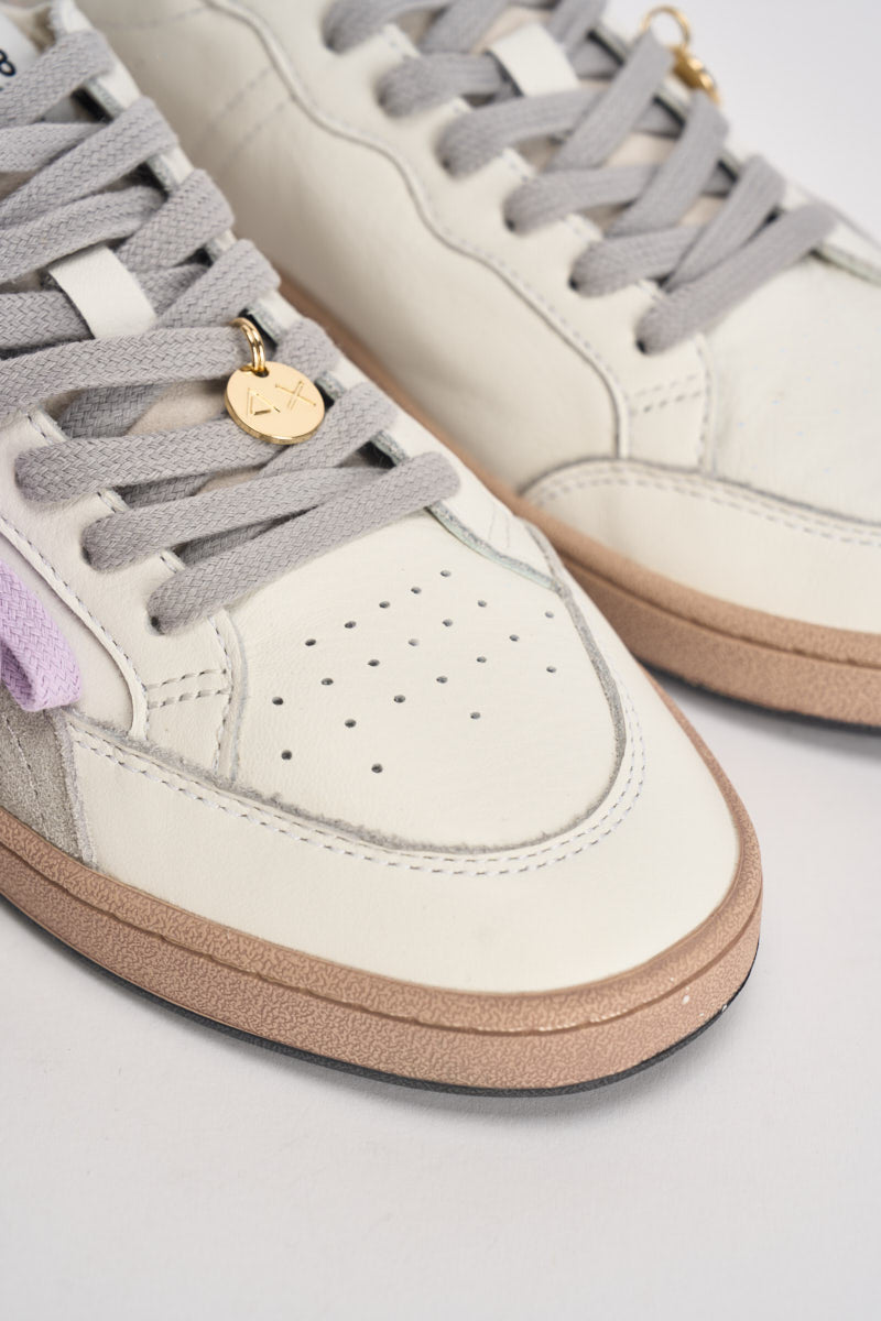 Sneakers donna con paillettes bianche CPZ46249 01 SUN68 