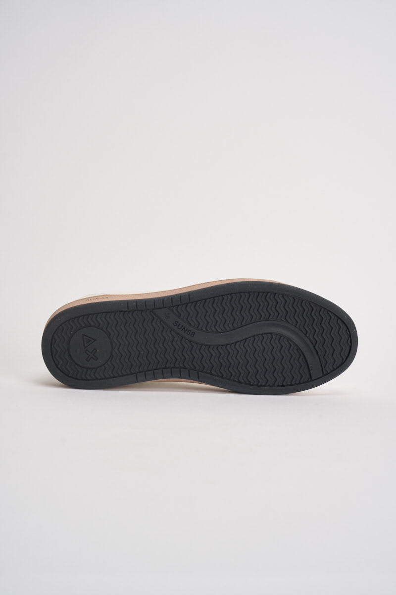 Sneakers donna con paillettes bianche CPZ46249 01 SUN68 