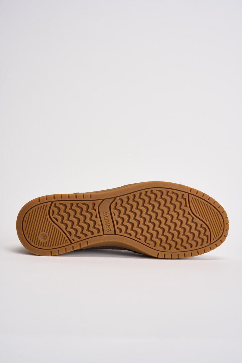 Sneakers donna in suede marrone CPZ46253 08 SUN68 