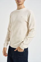 Maglia uomo girocollo panna K46112 31 SUN68 