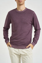 Maglia uomo girocollo in lana vinaccia K46129 60 SUN68 