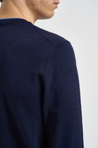 Maglia uomo girocollo blu navy K46159 07 SUN68 