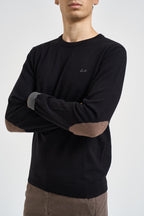 Maglia uomo girocollo nera K46160 11 SUN68 