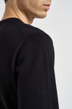 Maglia uomo girocollo nera K46160 11 SUN68 