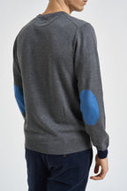 Maglia uomo girocollo grigio antracite K46160 47 SUN68 