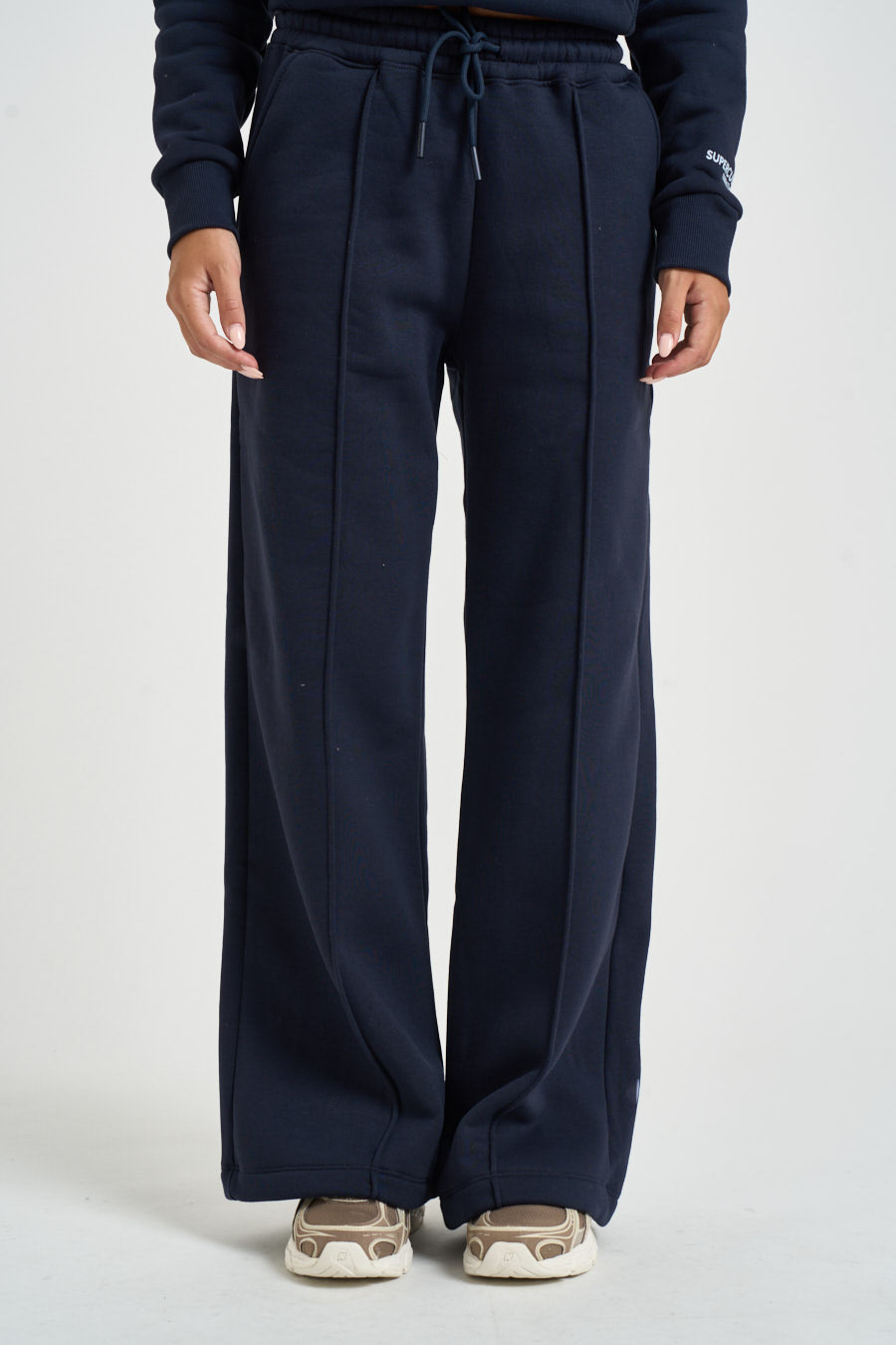 Pantalone donna a palazzo Demiz blu navy DEMIZ BLU SUPERCULTURE* 