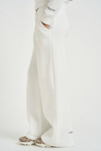 Pantalone donna a palazzo Demiz bianco DEMIZ OFF WHITE SUPERCULTURE* 