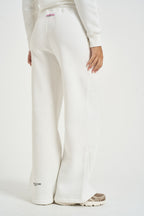 Pantalone donna a palazzo Demiz bianco DEMIZ OFF WHITE SUPERCULTURE* 