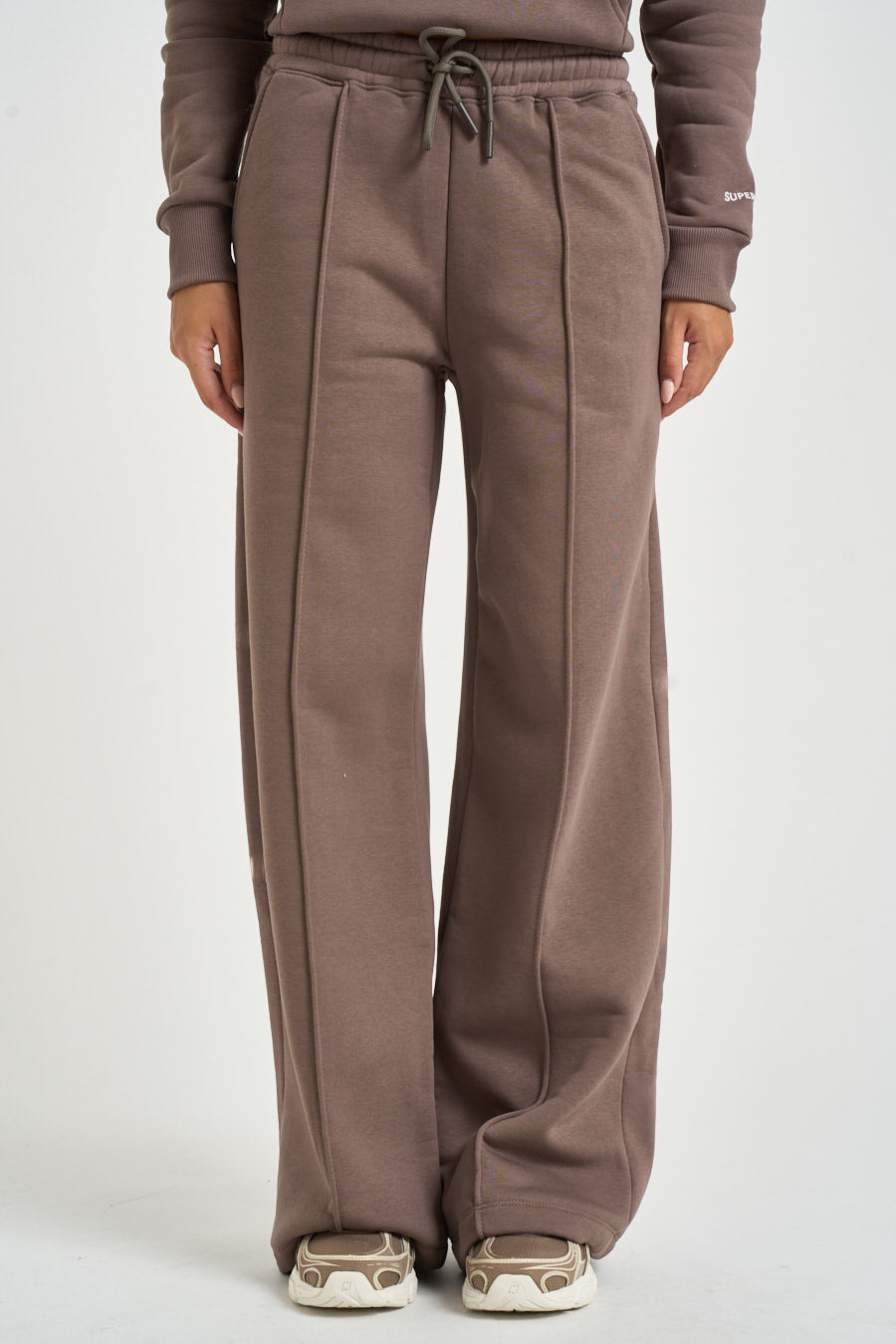 Pantalone donna a palazzo Demiz fango DEMIZ TORTORA SUPERCULTURE* 