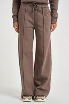Pantalone donna a palazzo Demiz fango DEMIZ TORTORA SUPERCULTURE* 