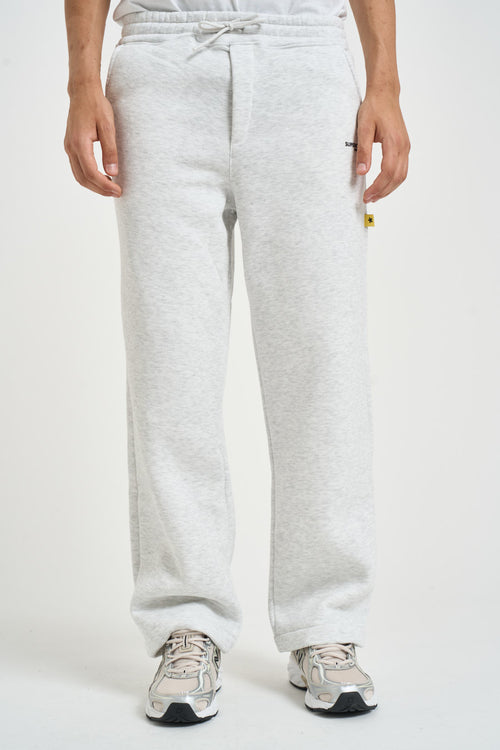 Pantalone uomo tuta loose fit grigio - 1