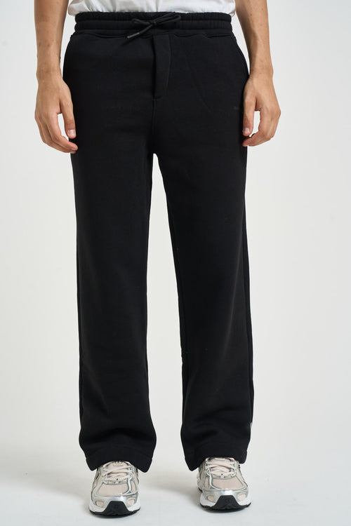 Pantalone uomo tuta loose fit nero