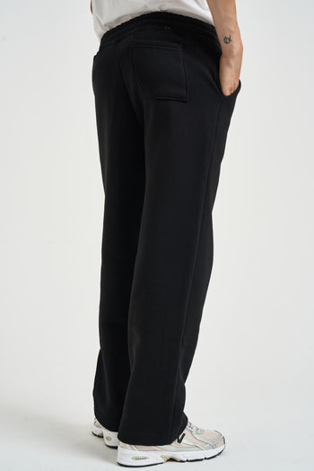 Pantalone uomo tuta loose fit nero - 4