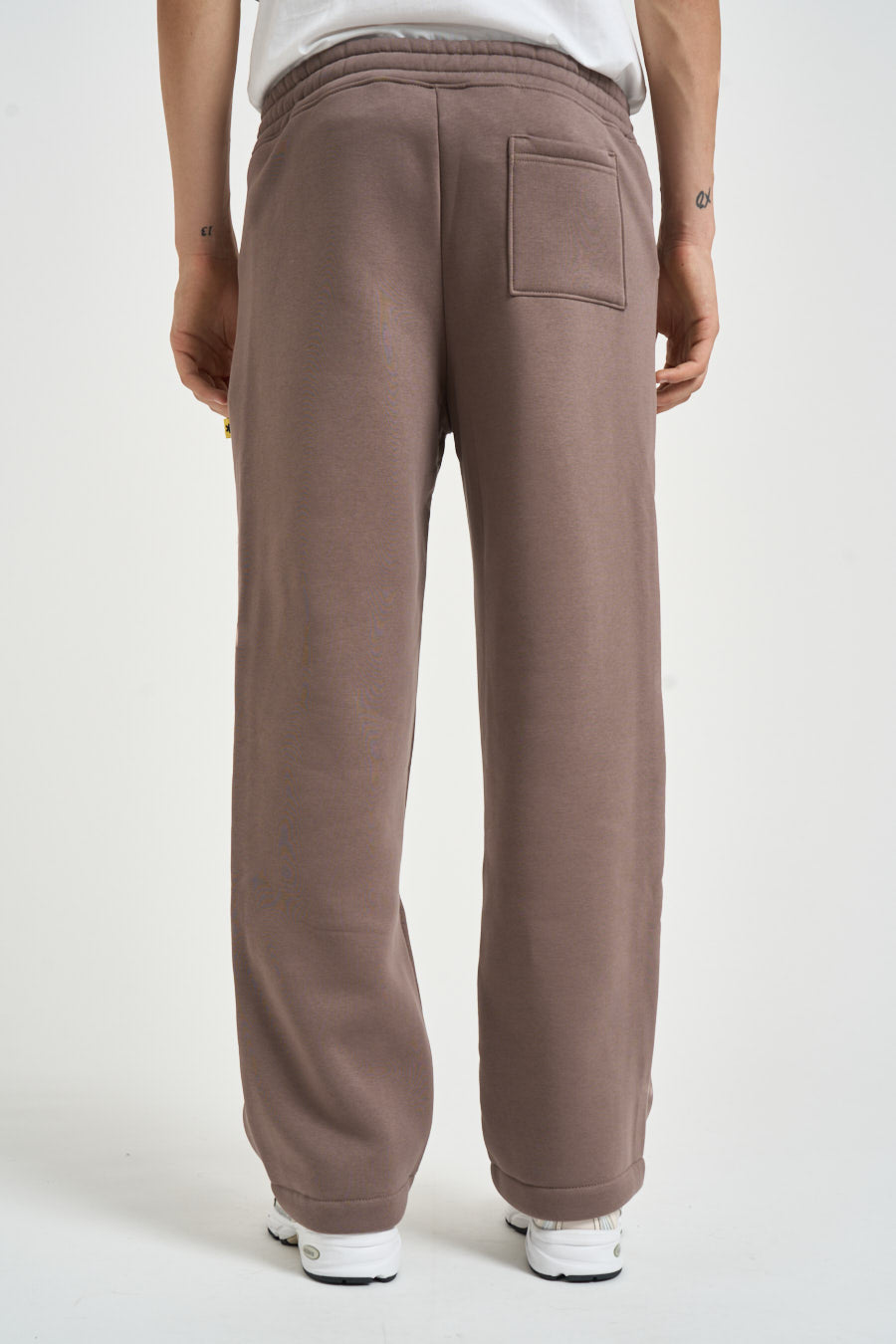 Pantalone uomo tuta loose fit taupe JAMES TORTORA SUPERCULTURE* 