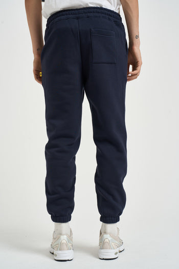 Pantalone uomo tuta jogger blu - 3